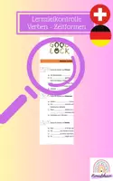 Vorschau - Test - Lernzielkontrolle Deutsch Zeitformen - Deckblatt