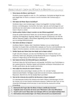 Vorschau - Arbeitsblätter - AB mit Fragen zum Thema "Die Römer in Bayern" + Lösungsblatt + Mindmap + Infografik - Seite 3