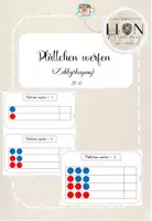 Vorschau - Arbeitsblätter - Plättchen werfen (Zahlzerlegung) ZR10 - Deckblatt
