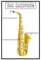 Vorschau - Arbeitsblätter - Instrumentenkunde - Materialien zum Saxophon - Seite 1