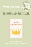 Vorschau - Bildkarten - Geburtstagsaufsteller (Din A6) - Deckblatt