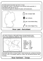 Vorschau - Mal- und Bastelvorlagen - Flipbook "Reise um und in die Welt" Heimatkunde - Seite 3