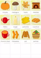 Aperçu - Feuilles d'exercices - Vocabulaire: Automne - Page 1