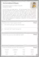Vorschau - Arbeitsblätter - Lesehäppchen-Paket Klasse 2-4: Tiere, Chalkys, Ameisen, Waldtiere, Berufe - Seite 3