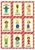 Vista previa - Juegos / Gamificación - Feelings & emotions: I have... Who has...? // juego de vocabulario (inglés) - página 2