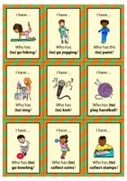 Vista previa - Juegos / Gamificación - Hobbies: I have... Who has...? // juego de vocabulario (inglés) - página 3