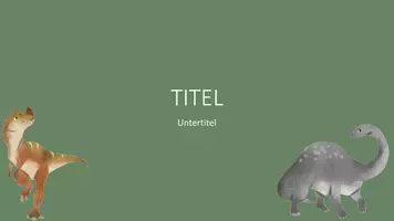 Vorschau - Präsentationen/Tafelbilder - Powerpoint-Vorlage / Masterfolie im Dino-Motto - Seite 3