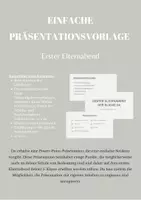 Vorschau - Präsentationen/Tafelbilder - Powerpoint-Präsentation - erster Elternabend einer 5. Klasse (schlichtes Design) - Deckblatt
