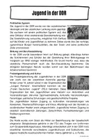 Vorschau - Arbeitsblätter - Jugend in Ost und West (DDR und BRD) - Seite 2