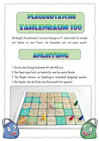 Vorschau - Unterrichtsreihen - Brettspiel : Plaudertasche - Additionen und Subtraktionen - Zahlenraum 100 - Gesprächsanlässe schaffen - Seite 1
