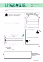 Vorschau - Arbeitsblätter - Graphic Organizer: Literatur - Seite 2