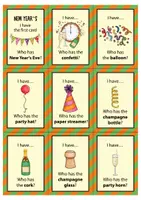 Vista previa - Juegos / Gamificación - New Year's Eve: I have... Who has...? // juego de vocabulario (inglés) - página 2