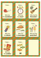 Vista previa - Juegos / Gamificación - New Year's Eve: I have... Who has...? // juego de vocabulario (inglés) - página 3