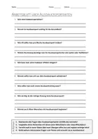 Vorschau - Arbeitsblätter - AB mit Fragen zum Thema "Ausdauersportarten" + Lösungsblatt - Deckblatt