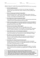 Vorschau - Arbeitsblätter - AB mit Fragen zum Thema "Ausdauersportarten" + Lösungsblatt - Seite 1