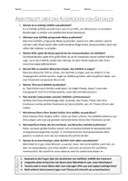 Vorschau - Arbeitsblätter - AB mit Fragen zum Thema "Ausdrücken von Gefühlen" + Lösungsblatt + Mindmap + Infografik - Seite 3