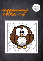 Vorschau - Arbeitsblätter - Gruppenchallenge: KLAPUSTRI (Eule) - Deckblatt