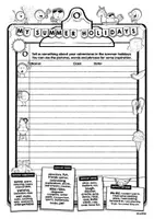 Vorschau - Arbeitsblätter - My summer holidays (Back 2 school edition) • Writing activity - Seite 2