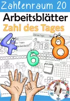 Vorschau - Arbeitsblätter - Zahl des Tages - ZR 10 / 20 - Arbeitsblätter - Deckblatt