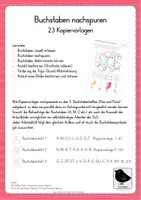 Vorschau - Arbeitsblätter - Buchstaben erkennen und nachspuren im Anfangsunterricht - Seite 1