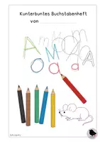 Vorschau - Arbeitsblätter - Buchstaben erkennen und nachspuren im Anfangsunterricht - Seite 2