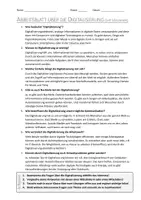 Vorschau - Arbeitsblätter - AB mit Fragen zum Thema "Digitalisierung" + Lösungsblatt + Infografik - Seite 2