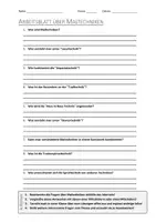 Vorschau - Arbeitsblätter - Lernplakat + AB mit Fragen zum Thema "Maltechniken" + Lösungsblatt + Infografik - Seite 1