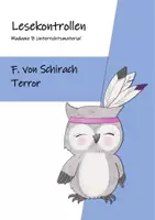 Vorschau - Arbeitsblätter - Lesekontrollen : F. von Schirach - Terror (inkl. Lösung) - Deckblatt