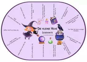 Vorschau - Spiele - Die kleine Hexe - Lese-Klammerkarten - Seite 3