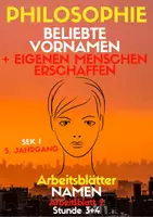 Vorschau - Arbeitsblätter - Beliebte Vornamen - eigenen Mensch erschaffen (Namen AB 2) - Seite 1