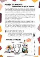 Vorschau - Arbeitsblätter - AB Parabeln und ihr Aufbau - Deckblatt