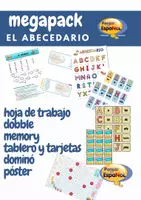 Vorschau - Spiele - Pack el abecedario/el alfabeto: memory, Finde den Zwilling, tablero, tarjetas, póster... - Seite 1