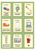 Vista previa - Juegos / Gamificación - Materiales escolares: Yo tengo... ¿Quién tiene...? - página 3