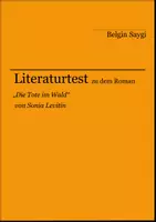 Vorschau - Arbeitsblätter - Literaturtest zu "Die Tote im Wald" von Sonia Levitin - Deckblatt