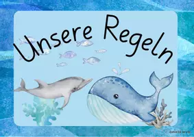 Vorschau - Präsentationen/Tafelbilder - Regeln - Sozialform - Lautstärke - in Basisschrift - Seite 3