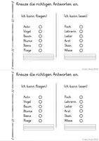 Vorschau - Arbeitsblätter - Mein Listen-Lese-Heft: Lesetraining für die 1. und 2. Klasse - Seite 2