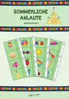 Vorschau - Bildkarten - Sommerliche Anlautklammerkarten (+ Selbstkontrolle) - Deckblatt
