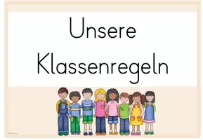 Vorschau - Poster - Klassenregeln für die Grundschule - Klassenraum (schlicht) - Seite 3