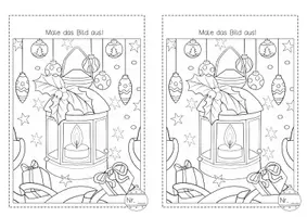 Vorschau - Arbeitsblätter - Adventskalender zum Rätseln und Malen - Seite 3