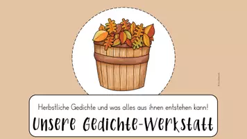 Vorschau - Unterrichtsreihen - Herbstliche Gedichte-Werkstatt: Stunden 8 & 9 "Eigene Herbstgedichte" - Seite 3