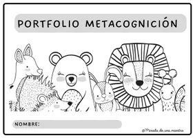 Vista previa - Hojas de trabajo - Porfolio metacognición 23-24 - página 1