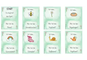 Vorschau - Spiele - Lesespiel: Ich habe...Wer hat...? - Frühling - Seite 3