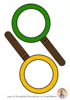 Vorschau - Arbeitsblätter - Freies Schreiben: Lupen und AB's für Wimmelbilder - Seite 3
