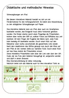 Vorschau - Fördermaterial/Inklusion - Schwungübungen am Tablet - interaktives Material - Seite 1