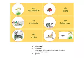 Vorschau - Stationenlernen - Wortdomino - Wieso sieht die Maus so glücklich aus? - Seite 2