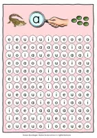 Aperçu - Apprentissages en autonomie - Recherche des lettres A-Z - Page 3