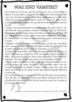 Vista previa - Hojas de trabajo - Vampire, vampiros, halloween - comprensión de texto con ayudo visual - página 1