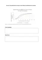 Vorschau - Stundenentwürfe - Experiment zur Hemmung von Enzymen (EF) - Deckblatt