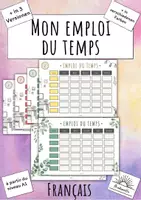 Vorschau - Arbeitsblätter - Emploi du temps: Stundenplan (Französisch) - Deckblatt