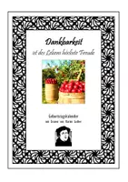 Vorschau - Mal- und Bastelvorlagen - Geburtstagskalender zum Ausmalen mit Luther-Zitaten - Seite 1